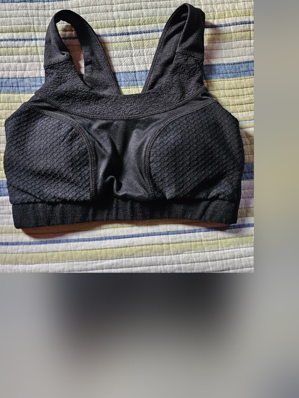 Black Padded Sports Bra - Gymshark